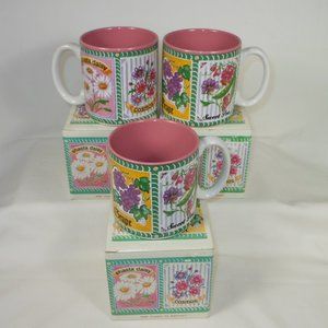 3 new Flowers Inc. Balloons coffee mugs